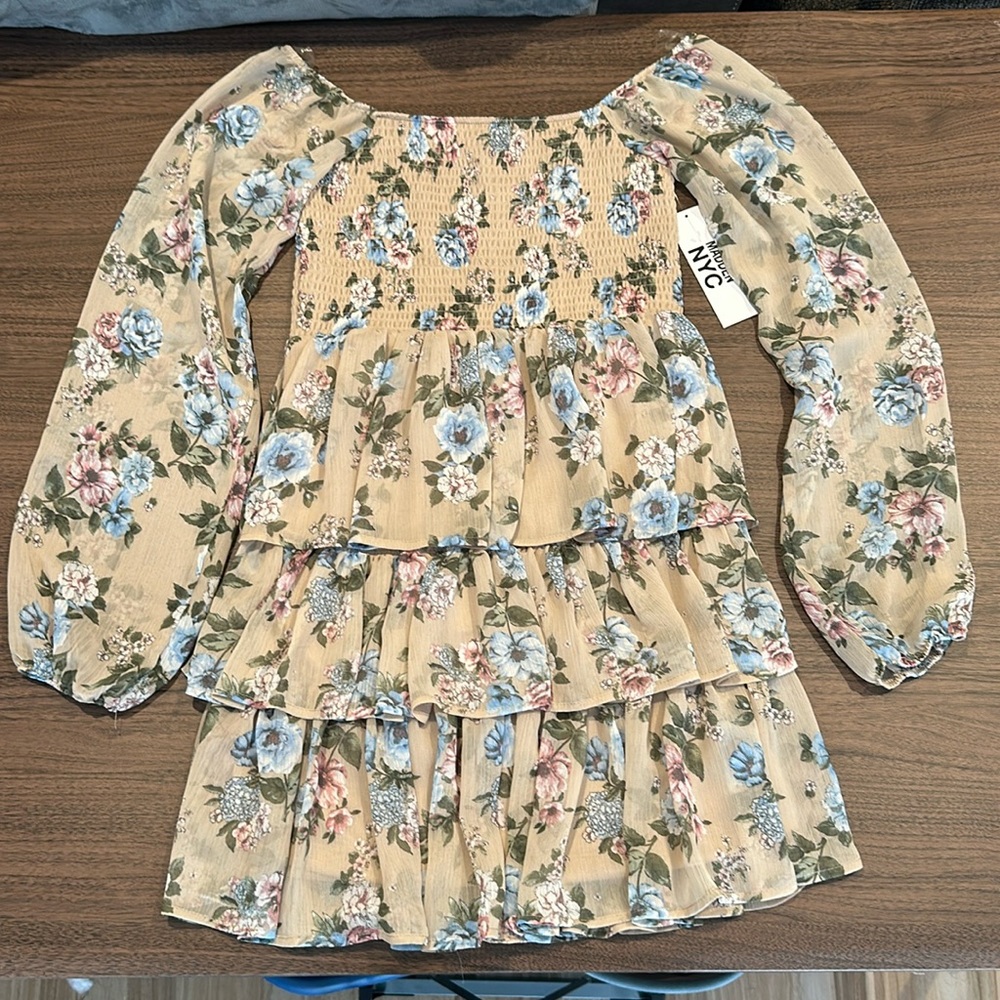 Madden NYC Ruffle Dress